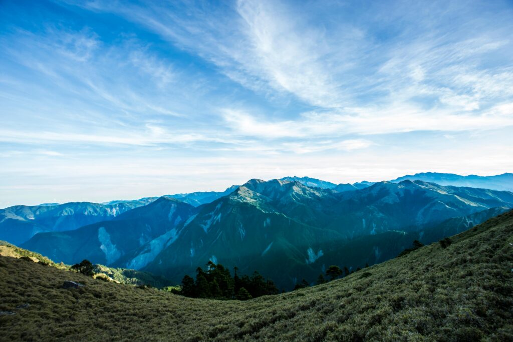 Voyage à taiwan montagnes