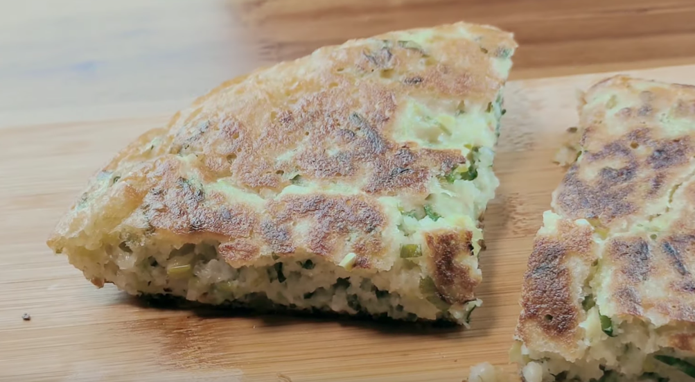 gastronomie taiwan Green onion cake (葱油饼)