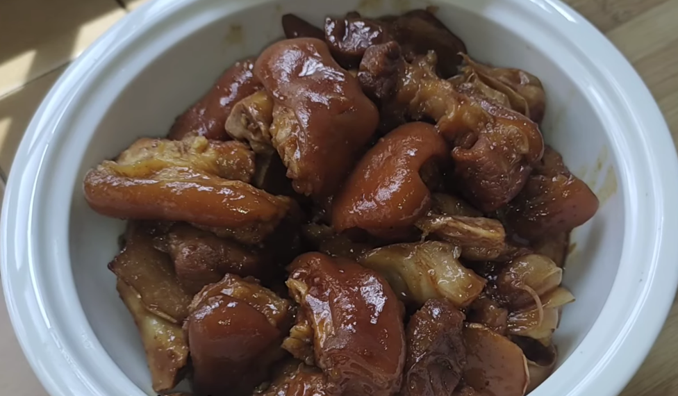 gastronomie taiwan Braised pork knuckle (卤猪脚)