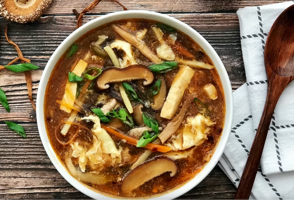 gastronomie taiwan Hot and sour soup (酸辣汤)