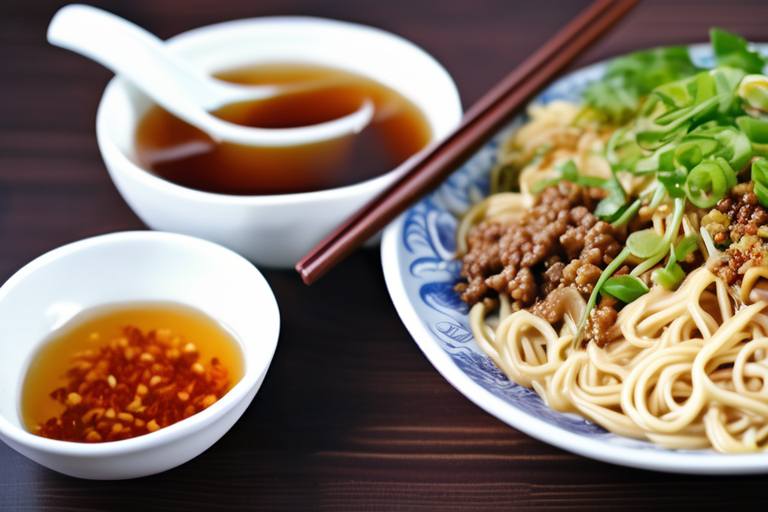 gastronomie taiwan Dan dan noodles (担担面)