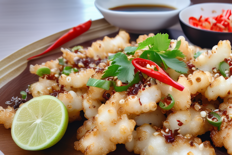 gastronomie taiwan Salt and pepper squid (椒盐鱿鱼)