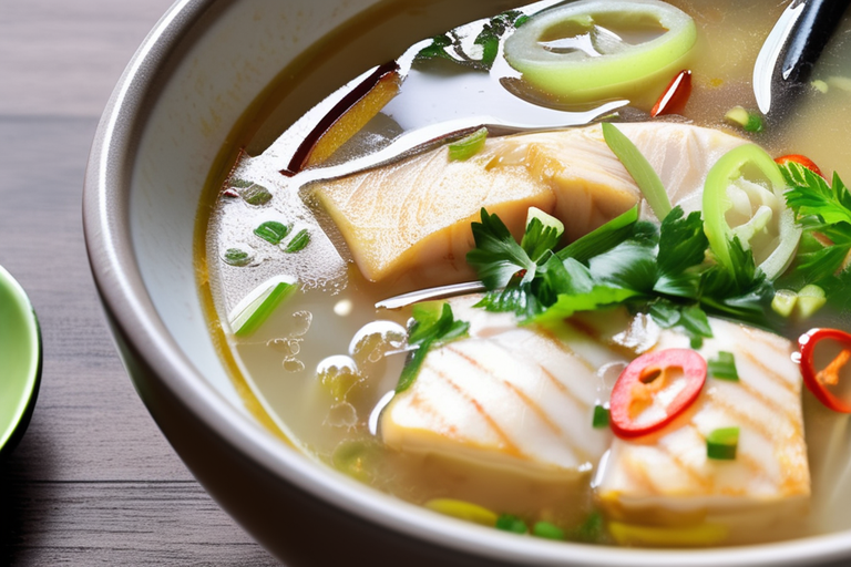 gastronomie taiwan Taiwanese-style fish soup (鱼汤)