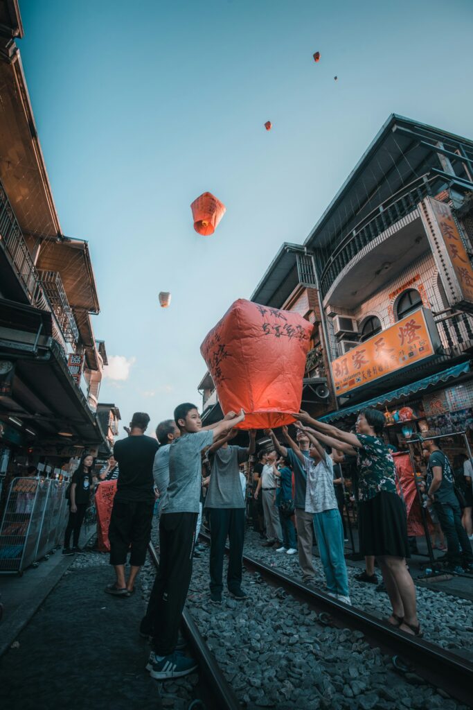 traditions et coutumes de taïwan festival des lanternes