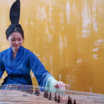 Jouer un instrument traditionnel chinois à Taipei: Le combo hanfu et guzheng